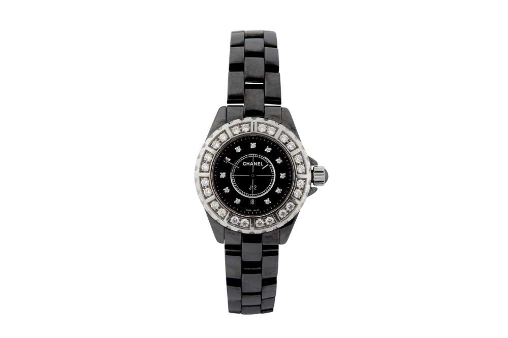 J12 Quartz 20Th Anniversary Black Ceramic
