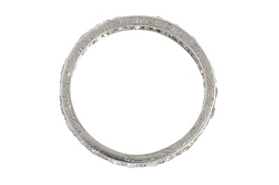 Lot 224 - A DIAMOND FULL ETERNITY RING