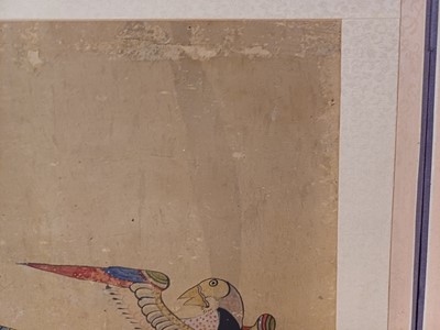 Lot 353 - A LARGE KOREAN EIGHT CONFUCIAN VIRTUES 'MUNJADO' EIGHT-PANEL SCREEN