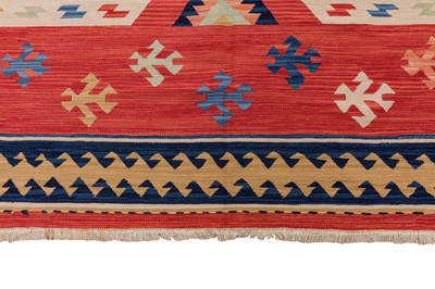 Lot 24 - A FINE ANATOLIAN KILIM