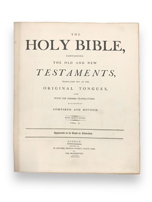 Lot 11 - Bible [English]