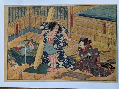 Lot 448 - UTAGAWA KUNISADA (1786 – 1865) aka TOYOKUNI III