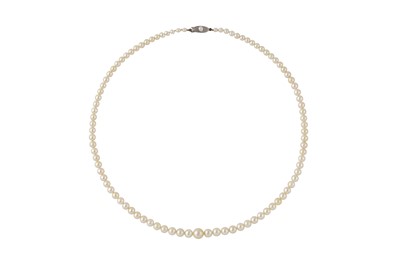 Lot 95 - MIKIMOTO | A PEARL NECKLACE