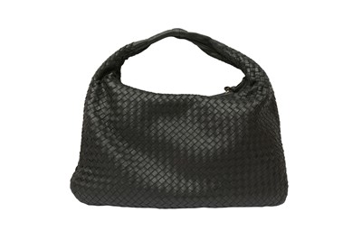 Lot 366 - Bottega Veneta Black Intrecciato Large Hobo