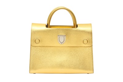 Lot 275 - Christian Dior Metallic Gold Diorever Bag