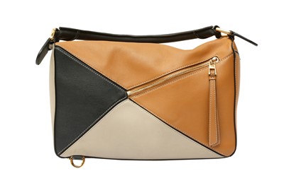 Lot 249 - Loewe Tri Colour Medium Puzzle Bag