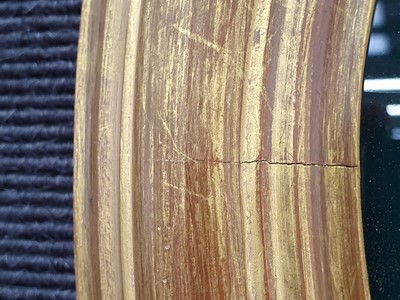 Lot 164 - A REVERSE GLASS PAINTED ROYAL WARRANT SIGN, CIRCA 1936