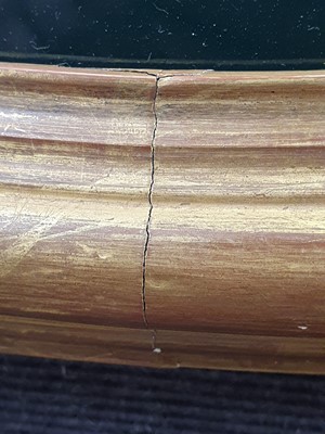 Lot 164 - A REVERSE GLASS PAINTED ROYAL WARRANT SIGN, CIRCA 1936