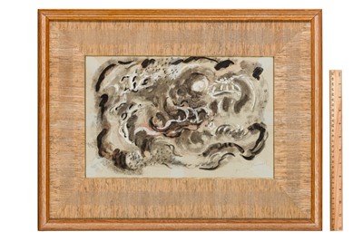 Lot 203 - Oliver Messel, A surrealist set design for Under the Sycamore Tree, c.1952