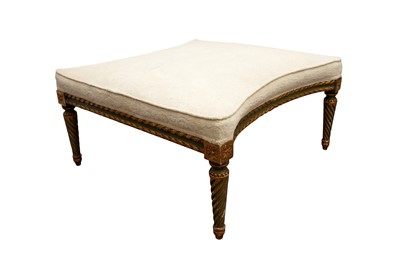 Lot 183 - A FRENCH FOOTSTOOL, 19TH CENTURY