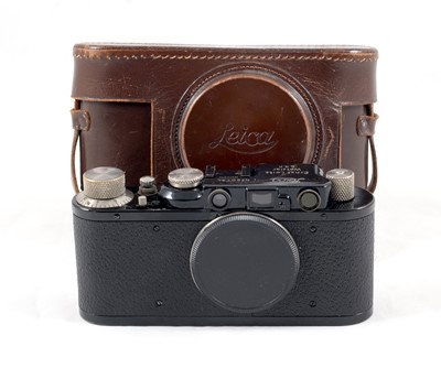 Lot 168 - Early Black Leica I, Converted to II(d).