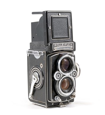 Lot 128 - Metered Rolleiflex f3.5 TLR.