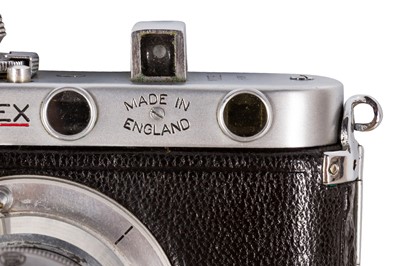 Lot 194 - An Ensign Multex Model O Rangefinder Camera with 53mm f/1.9 Ross Xpres Lens