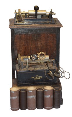 Lot 257 - 1920s Dictaphone & Companion Shaving Machine.