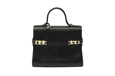 Lot 310 - Delvaux Black Tempete MM Top Handle Bag