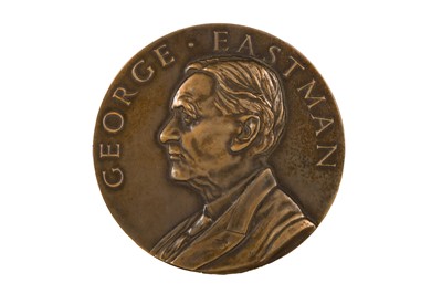 Lot 58 - A Oversized George Eastman Kodak Brass Medal