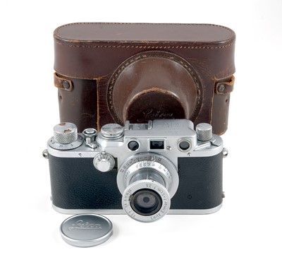Lot 176 - Leica IIIc (Converted) with 5cm Elmar.