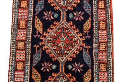 Lot 15 - A FIN SERAB RUNNER, NORTH-WEST PERSIA