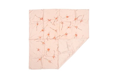 Lot 20 - Hermes 'Fleurs de Fuchsia' Silk Scarf 90