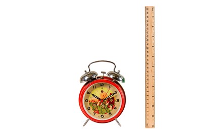 Lot 200 - A Chinese Mechanical Communist Propaganda Automaton Striking Alarm Clock