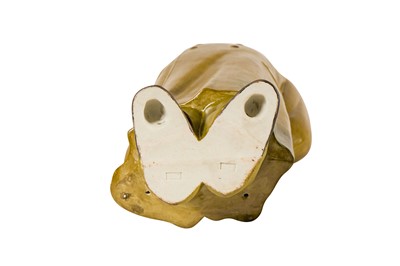 Lot 150 - A Chinese Cultural Revolution Era Glazed Bisque Porcelain Figure of Chairman Mao