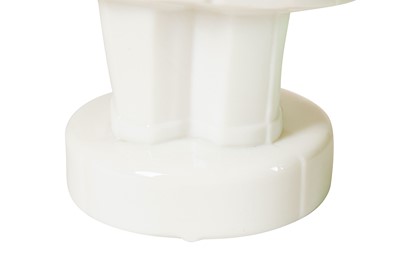 Lot 155 - A Chinese Cultural Revolution Era Opaline Glass Figure of Chairman Mao