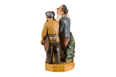 Lot 144 - A Chinese Revolutionary Sculptural Group