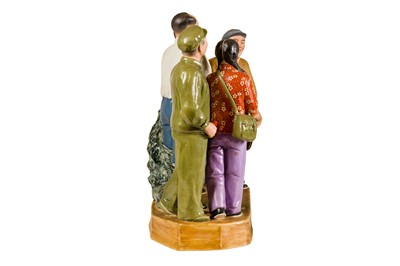 Lot 144 - A Chinese Revolutionary Sculptural Group