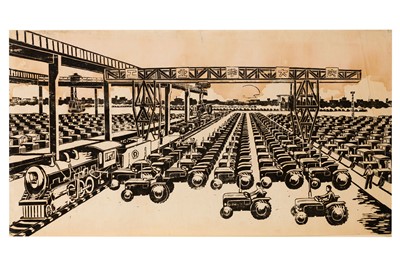 Lot 78 - Tractor Factory – Print