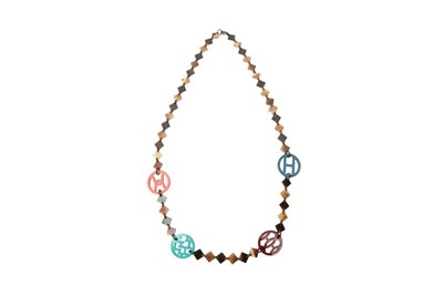 Lot 183 - Hermes Multicolour Hava Ava Necklace