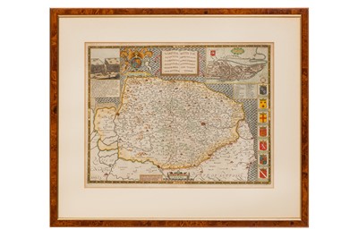 Lot 64 - County maps: Christopher Saxton