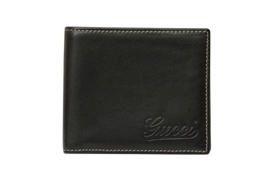 Lot 371 - Gucci Black Bi Fold Wallet