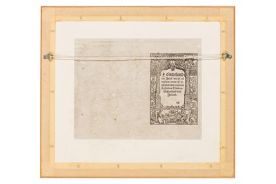 Lot 65 - Early maps: Martin Waldseemüller & Sebastian Munster