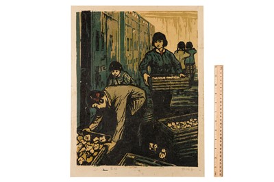 Lot 92 - Dong Hongjian Woodcut Prints