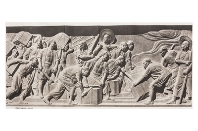 Lot 103 - A Collection of 8 Numbered Prints of Monument Friezes Depicting Different Historical and Political Events
