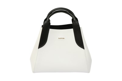 Lot 325 - Lanvin White Cabas 2Way Small Tote