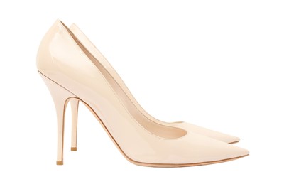 Lot 199 - Christian Dior Nude Stiletto Heeled Pump - Size 41.5