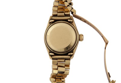 Lot 471 - ROLEX OYSTER PERPETUAL DATEJUST - 18K GOLD