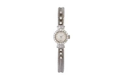 Lot 341 - SIVANE - GOLD AND DIAMOND COCKTAIL WATCH
