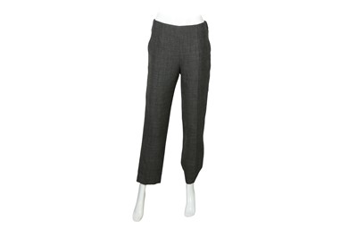 Lot 92 - Louis Vuitton Grey Wool Tapered Trouser - Size 38