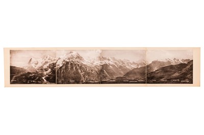 Lot 252 - PANORAMA OF MÜRREN, c.1910