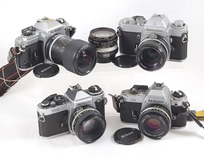 Lot 171 - Two Nikon FG Cameras, Plus Others.