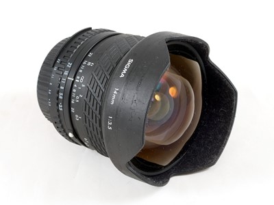 Lot 1055 - Three Nikon Fit Manual Focus Wide Angle lenses, inc 14mm.