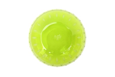 Lot 425 - Hermes St Louis Green Glass Bowl