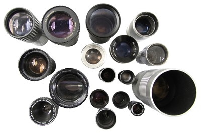 Lot 269 - Will Wetzlar, Taylor Hobson & Various Projector Lenses.