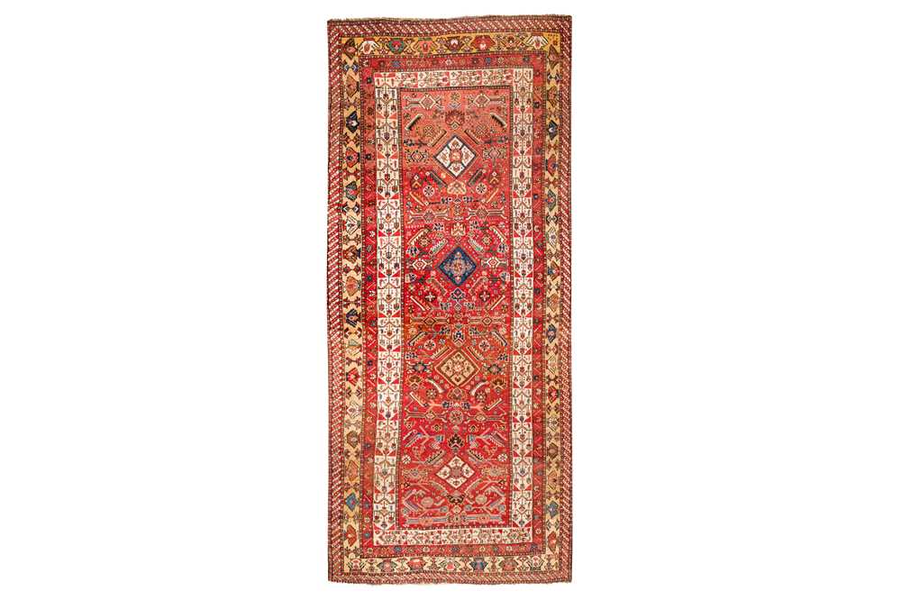 Lot 88 - AN ANTIQUE QASHQAI RUG, SOUTH-WEST PERSIA