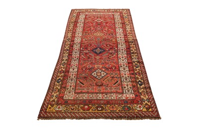Lot 88 - AN ANTIQUE QASHQAI RUG, SOUTH-WEST PERSIA
