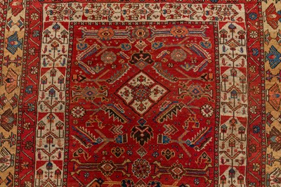 Lot 88 - AN ANTIQUE QASHQAI RUG, SOUTH-WEST PERSIA