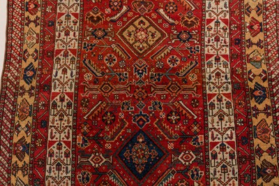 Lot 88 - AN ANTIQUE QASHQAI RUG, SOUTH-WEST PERSIA