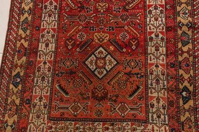 Lot 88 - AN ANTIQUE QASHQAI RUG, SOUTH-WEST PERSIA